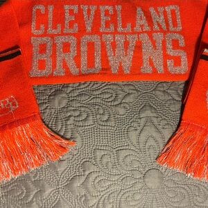 Orange Fan Scarf